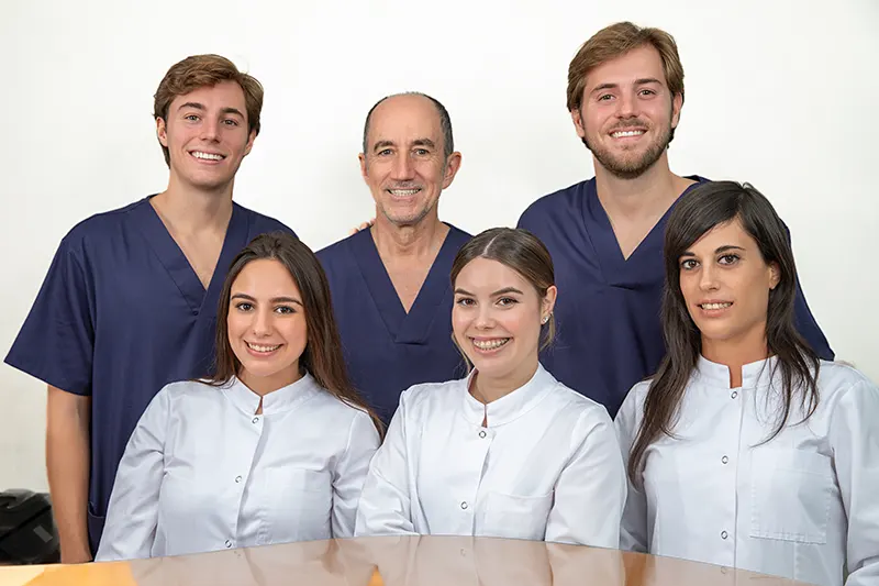 Equipo médico Clínica Dental Gimeno